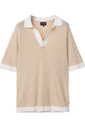 Lexington Riviera Polo Shirt Tops Polos Short-sleeved Beige