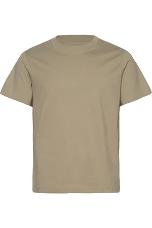 Weekday Boxy Heavyweight T-Shirt Tops T-shirts Short-sleeved Green
