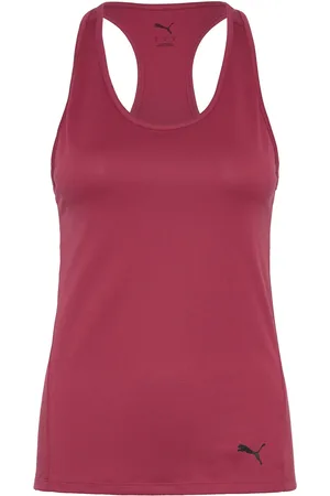 PUMA W Tad Essential Racerback Tank Sport Women Sport Clothing Sports Tops & T-shirts Sport Tank Tops Red