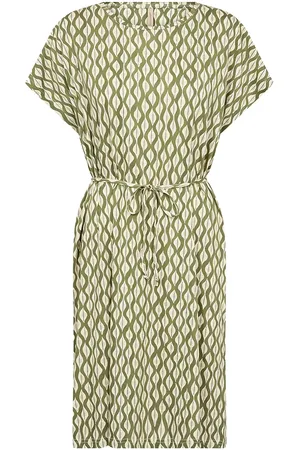 soyaconcept Sc-Felicity Aop Polvipituinen Mekko Green