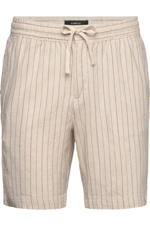 Clean Cut Barcelona Ran Shorts Bottoms Shorts Casual Beige