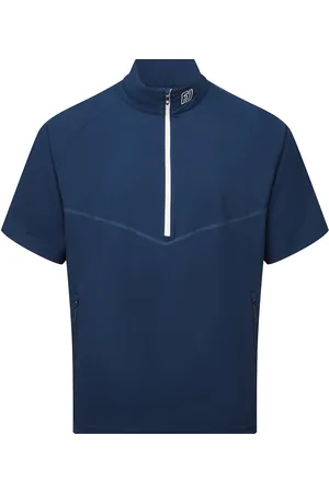 FootJoy Zephyr Ss Windshirt Sport Men Sport Clothing Sport Tops Sport Polos Sport Short-sleeved Polos Navy