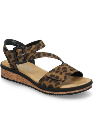 Rieker V3660-90 Shoes Sandals Flat Sandals Multi/patterned