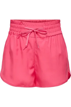 ONLY Onpmara Hw Loose Wvn Shorts Sport Women Sport Clothing Sport Shorts Sport Training Shorts Pink