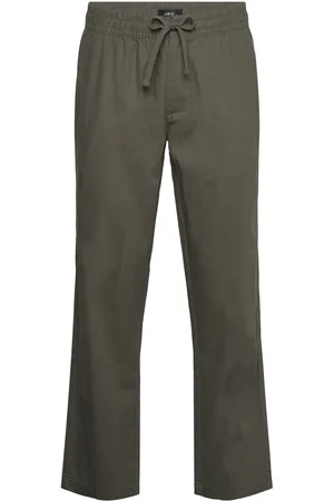 Clean Cut Barcelona Luca Pants Bottoms Trousers Linen Trousers Green