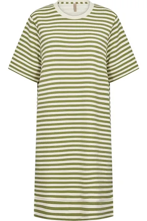 soyaconcept Sc-Barni Dresses T-shirt Dresses Green