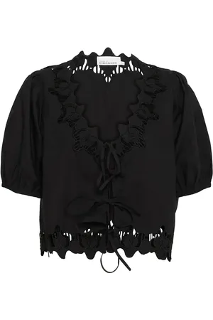 Karen by Simonsen Kbvictoria Blouse Tops Blouses Short-sleeved Black