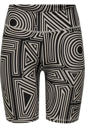ONLY Onpfont-2 Logo Hw Aop Shorts Bottoms Sport Pants Black