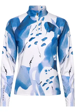Röhnisch Addy Long Sleeve Sport T-shirts & Tops Long-sleeved Blue