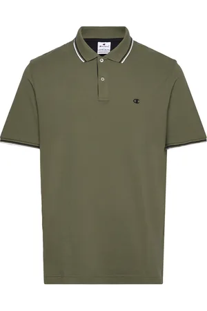 Champion Polo Tops Polos Short-sleeved Green