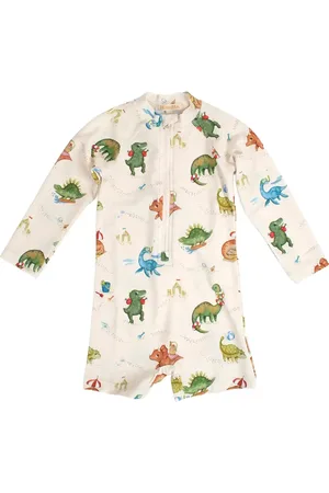 Filibabba Villads – Uv-Dragt 3-4 År – Dino Beach Uimapuku Uima-asut Cream