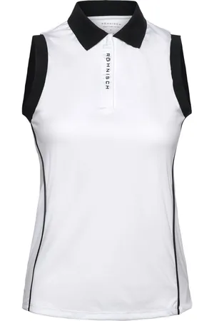 Röhnisch Ultra Viola Uv Sleeveless Sport Sport Clothing Sports Tops & T-shirts Sport Polos White