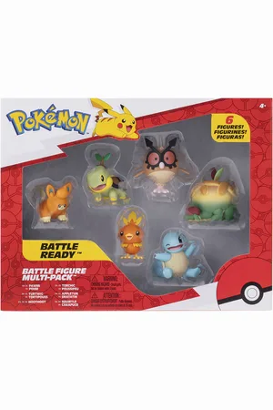Pokemon Battle Figure 6 Pk Toys Playsets & Action Figures Action Figures Multi/patterned