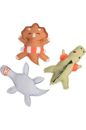 Filibabba Neopren Badelegetøj - Dinos Toys Bath & Water Toys Bath Toys Multi/patterned