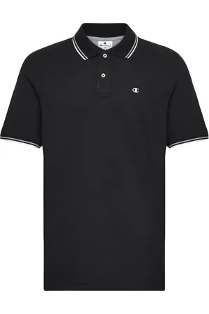 Champion Polo Tops Polos Short-sleeved Black