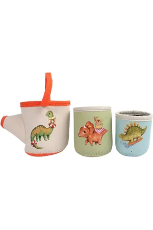 Filibabba Neopren Badelegetøj - Dinokopper Toys Bath & Water Toys Bath Toys Multi/patterned