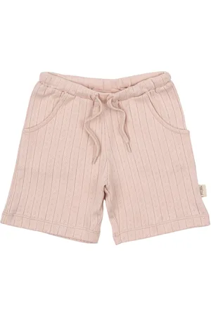 Petit Piao Shorts Pointelle Bottoms Shorts Pink
