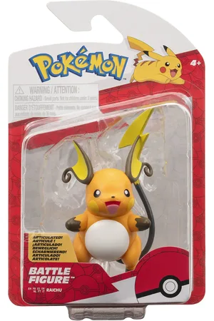 Pokemon Battle Figure Raichu Toys Playsets & Action Figures Action Figures Multi/patterned