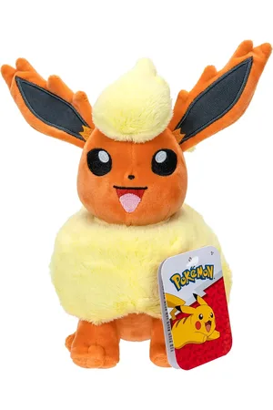 Pokemon Plush 20 Cm Flareon Cdu Toys Soft Toys Stuffed Toys Brown