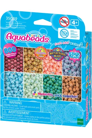 Aquabeads Watercolor Bead Pack Toys Creativity Drawing & Crafts Craft Craft Sets Multi/patterned