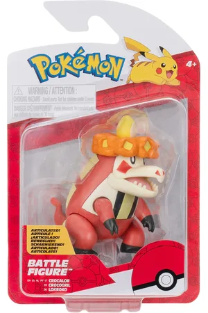 Pokemon Battle Figure Crocalor Toys Playsets & Action Figures Action Figures Multi/patterned