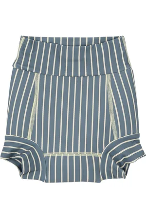 Petit Piao Swim Diaper Swimwear Nappie Briefs Blue