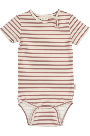 Petit Piao Body S/S Sum Printed Bodies Short-sleeved Pink