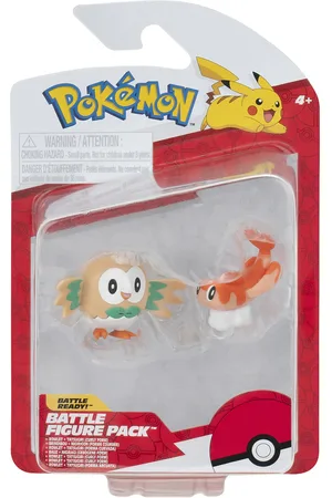 Pokemon Battle Figure Tatsugiri & Rowlet Toys Playsets & Action Figures Action Figures Multi/patterned