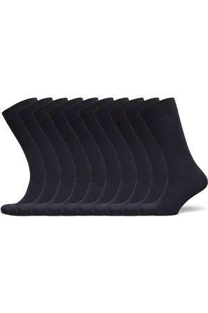 Claudio Socks Bamboo 10Pc Fsc Underwear Socks Regular Socks Black