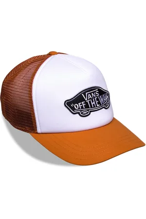 Vans Classic Patch Curved Bill Trucker Sport Headwear Caps Orange