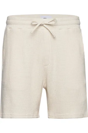 Nikben Waffle Vanilla Shorts Designers Shorts Casual Cream