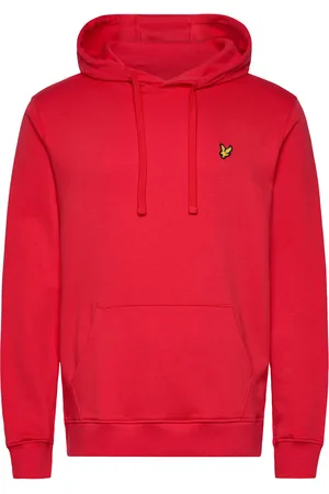 Lyle & Scott Pullover Hoodie Tops Sweat-shirts & Hoodies Hoodies Red