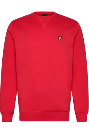 Lyle & Scott Crew Neck Sweatshirt Tops Sweat-shirts & Hoodies Sweat-shirts Red