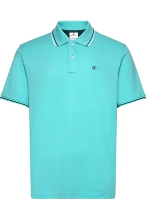 Champion Polo Tops Polos Short-sleeved Blue