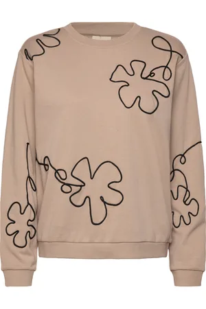 Freequent Fqnale-Pullover Tops Sweat-shirts & Hoodies Sweat-shirts White