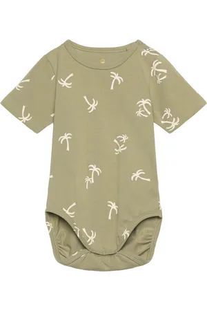 The New Tnsbotto S_S Body Bodies Short-sleeved Green