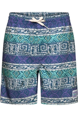Quiksilver Surfsilk Straight Volley Yth14 Uimashortsit Multi/patterned