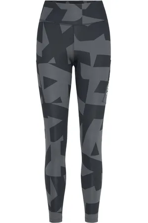 adidas W Mt Tights Aop Sport Women Sport Clothing Sport Tights Sport Training Tights Grey