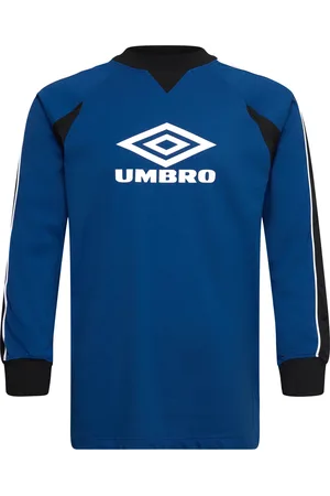 Umbro Panelled Ls Tee Sport Men Men Sports Clothes Sport Tops Sport T-shirts Blue
