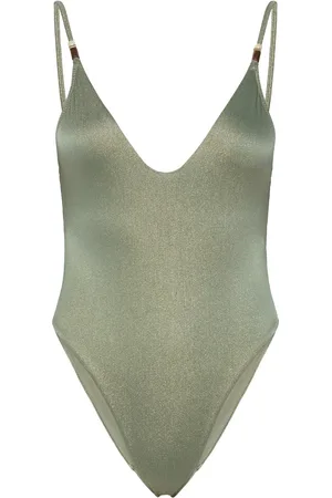 Etam Idyllique Piece Swimsuit Uimapuku Uima-asut Khaki Green