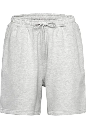 Weekday Relaxed Terry Shorts Bottoms Shorts Sweat Shorts Grey