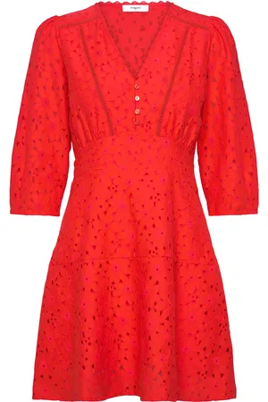 Suncoo Carin Lyhyt Mekko Red