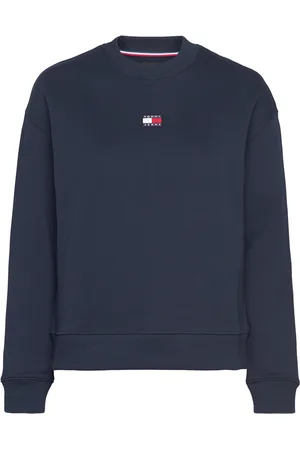 Tommy Hilfiger Tjw Bxy Badge Crew Ext Tops Sweat-shirts & Hoodies Sweat-shirts Blue