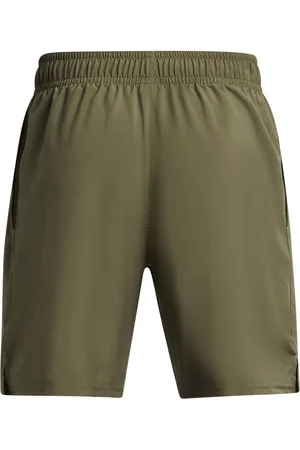 Under Armour Ua Tech Woven Wordmark Short Sport Shorts Sport Shorts Khaki Green