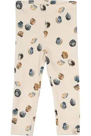 Petit Piao Legging Sum Printed Bottoms Leggings Cream