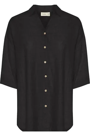 FRANSA Frjuna Sh 3 Tops Shirts Long-sleeved Black