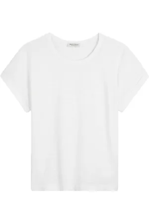 Marc O’ Polo T-Shirts Short Sleeve Tops T-shirts & Tops Short-sleeved White
