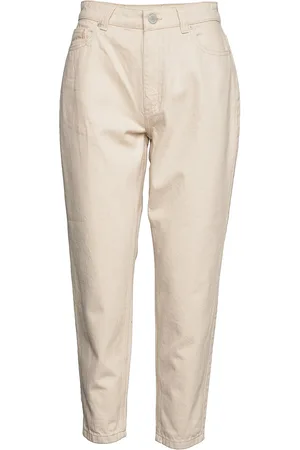 2nd Day 2Nd Farah Tt - Nature Denim Bottoms Jeans Tapered Jeans Beige