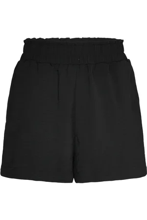 BUBBLEROOM Pull On Shorts Bottoms Shorts Casual Shorts Black