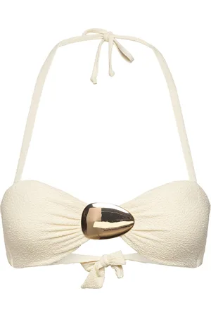Hunkemöller Cabo Bandeau Swimwear Bikinis Bikini Tops Bandeau Bikinitops White